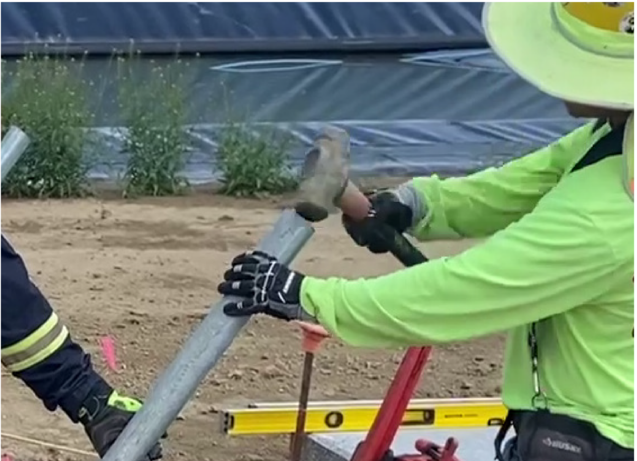 Installation - Column - Ground Frame